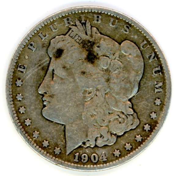 1904 Morgan Silver Dollar