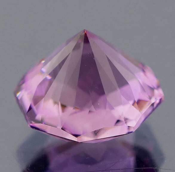 Pristine 5.10ct Portuguese cushion cut Bolivian Amethyst