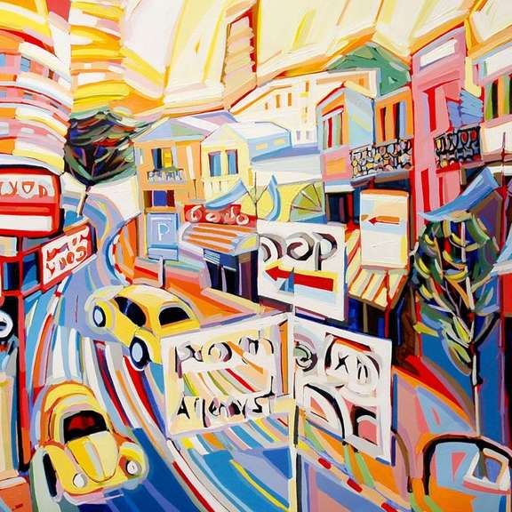 Allenby Scene by Rozenbaum, Natalie