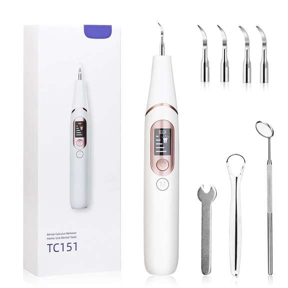 Tooth Scaler Kit Electric Rechargeable Plaque Remover