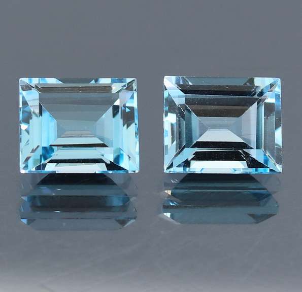 Beautifully matched 11.87ct Topaz pair