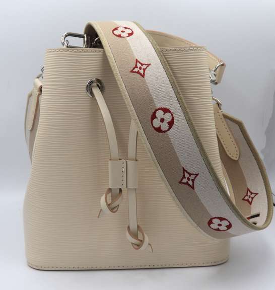 Louis Vuitton NeoNeo Handbag Epi Leather with Logo Jacquard Strap BB