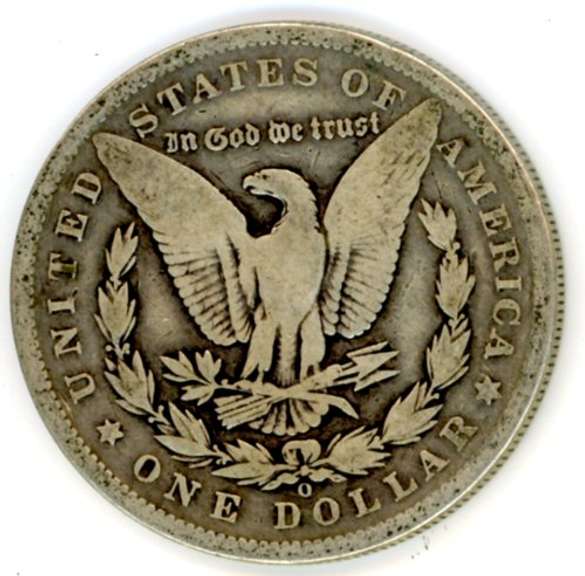 1899-O Morgan Silver Dollar