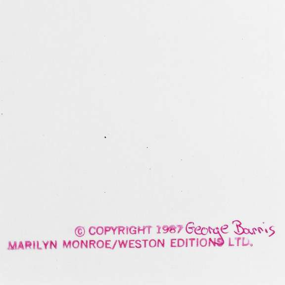 Marilyn Monroe Original by George Barris (1922-2016)