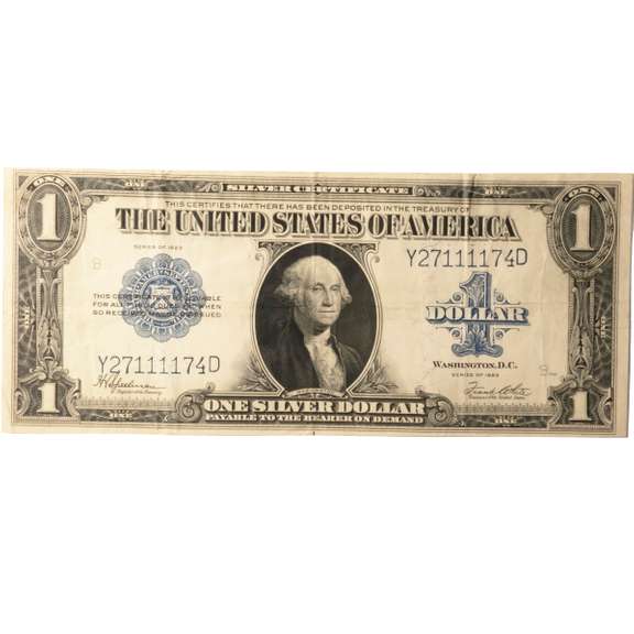 Nicer $1 1923 Silver Certificate