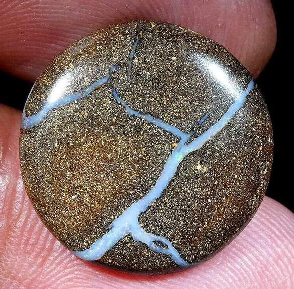 Dynamic 15.14ct crystal core Australian Boulder Opal