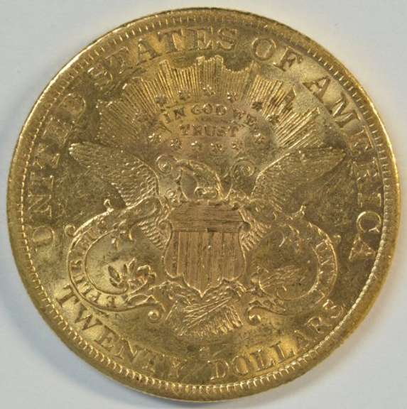 Flashy near Mint 1892-S US $20 Liberty Gold Piece. Better date