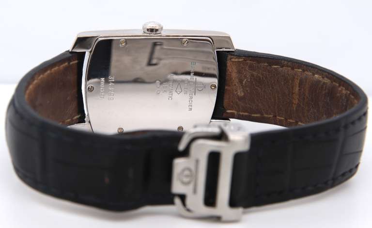 Baume & Mercier Hampton Automatic 26mm Black Leather Strap Watch