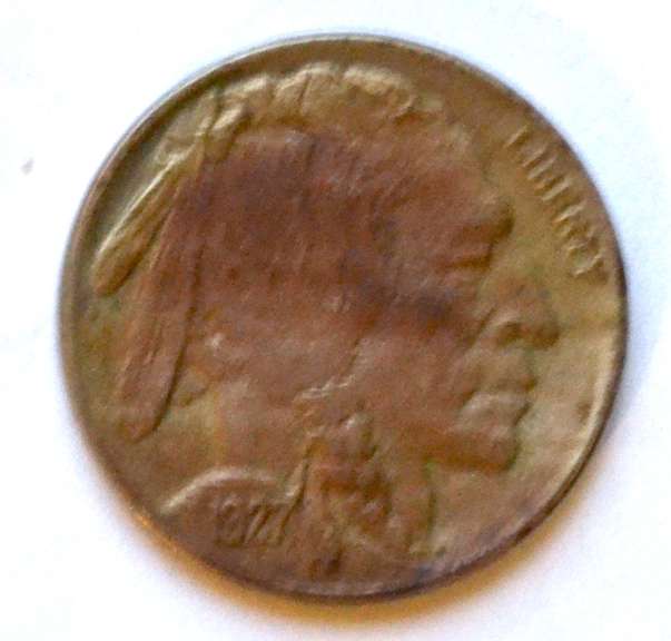 1927 AU Buffalo Nickel