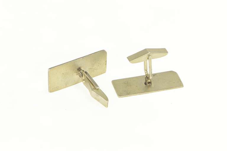 Sterling Silver Scantron Test Form Scholar School Teacher Cuff Links