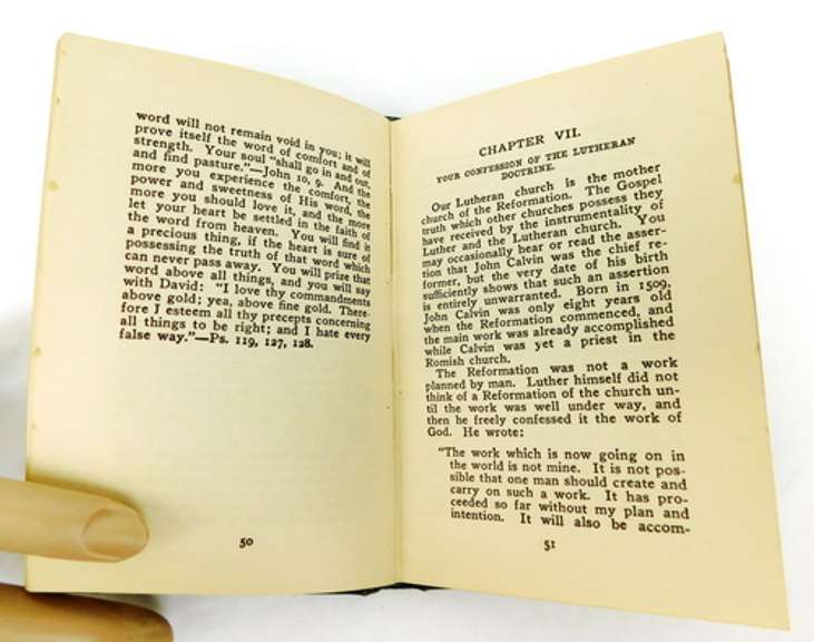 1907 Your Confirmation Vow Miniature Book