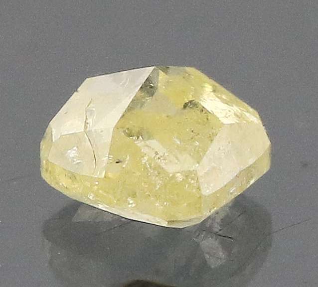 Beautiful .23ct cushion cut yellow Diamond