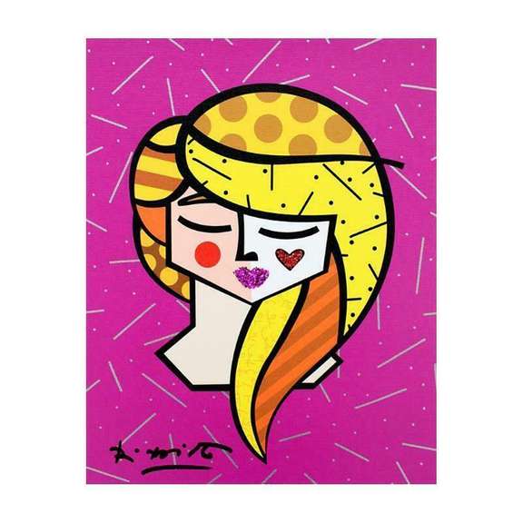 Lily Limited Edition by Britto, Romero