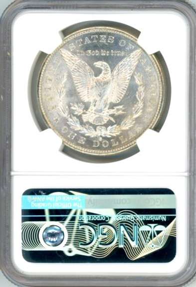 1882-S Morgan Silver Dollar in NGC MS64