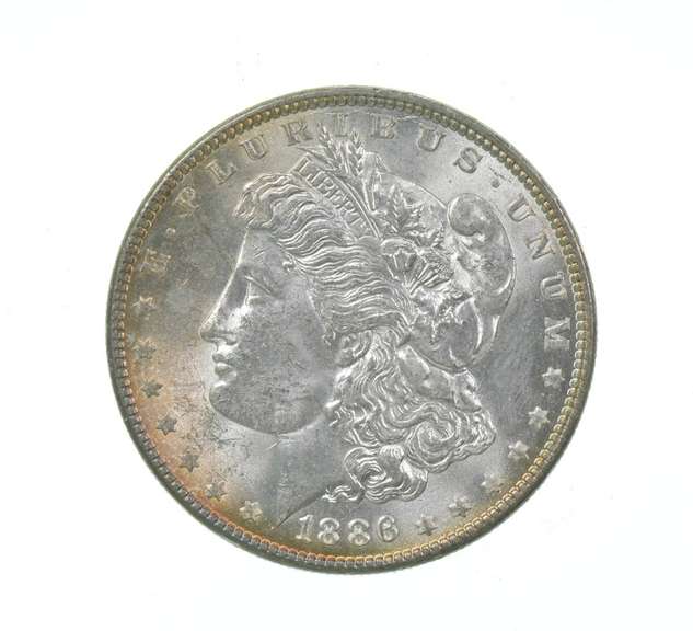 1886 Morgan Silver Dollar - Great Tone