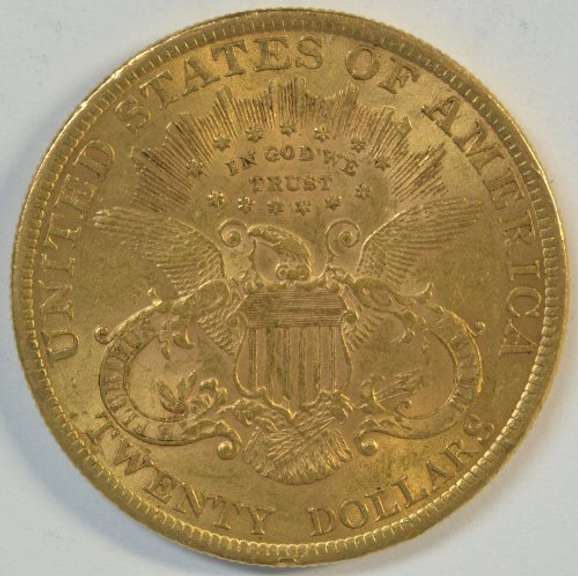 Satiny-fresh 1898-S US $20 Liberty Gold Piece. Full strike