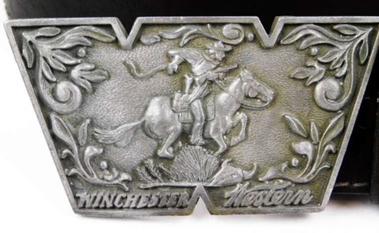 1977 Winchester Western Proof Series Belt & Buckle
