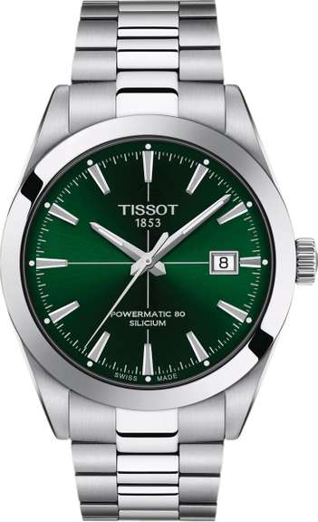 Tissot Green Dial Automatic Chronometer, New In Box.