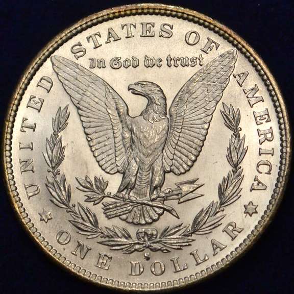 1879-S Morgan Silver Dollar Frosty, Flashy BU.