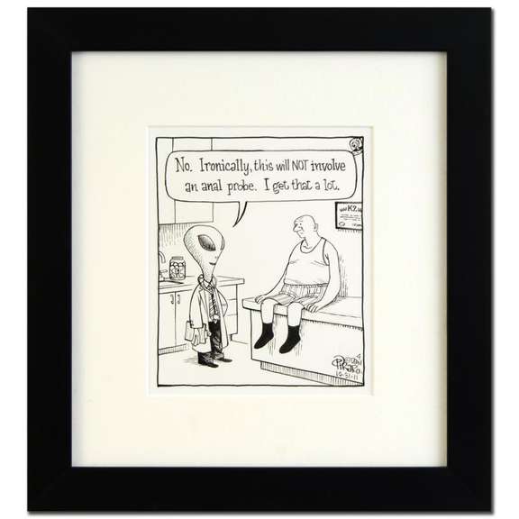 Probe (10/31/11-D) Original by Bizarro