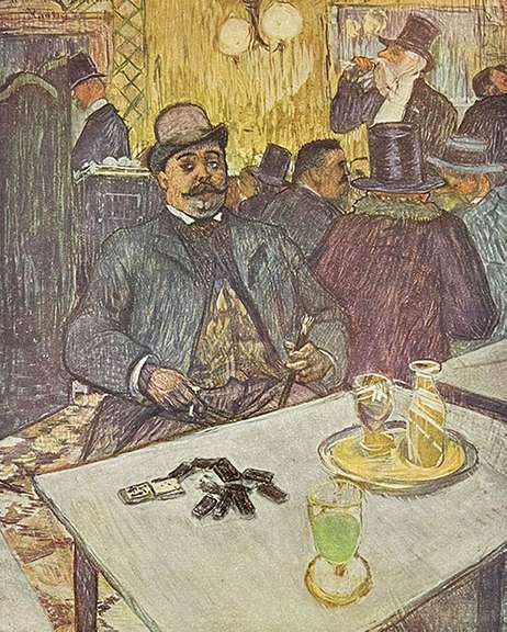 Toulouse Lautrec, Monsieur Boileau au Café
