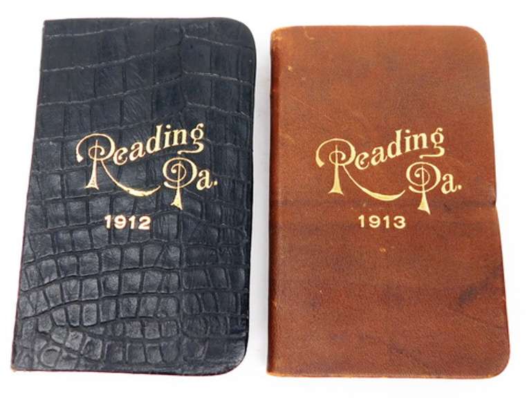 1912 & 1913 Reading, PA Annual Manuals of Council