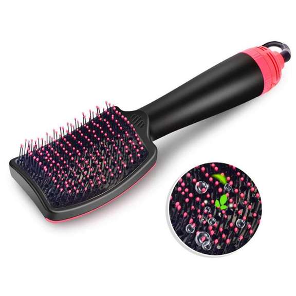 2-In-1 Anion Hot Air Comb Straight Dual Purpose