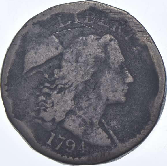 1794 Flowing Hair Large Cent - S.43 - LD5