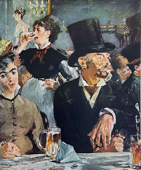 Edouard Manet, At The Café (1878)