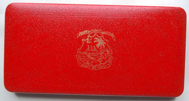 7 Coin 1974 Liberia Proof Set