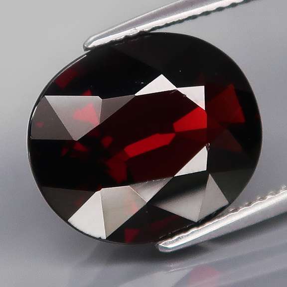 Midnight crimson 8.15ct Mozambique Garnet