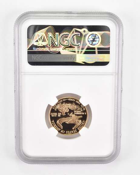 PF70 UCAM 1999-W $10 American Gold Eagle - Graded NGC