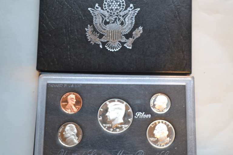 1992 1993 US Silver Proof Set