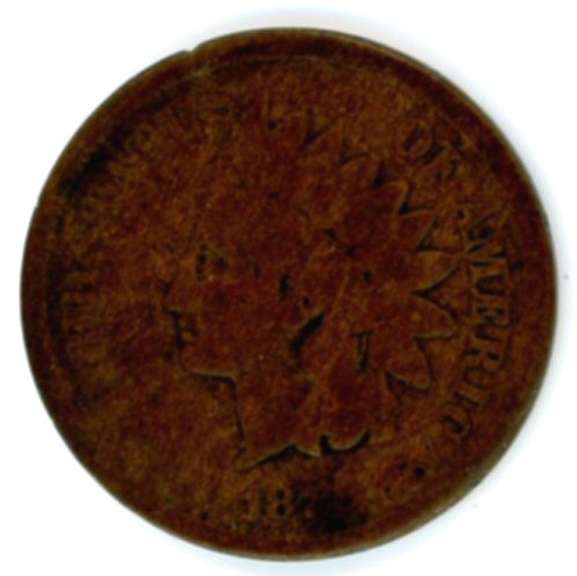1873 Closed “3” Indian Head Cent