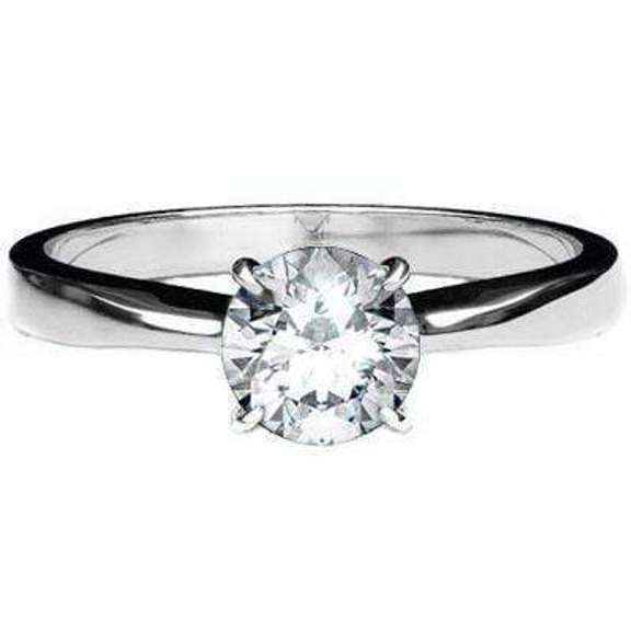 2/5CT DIAMOND SOLITAIRE 10KT GOLD RING
