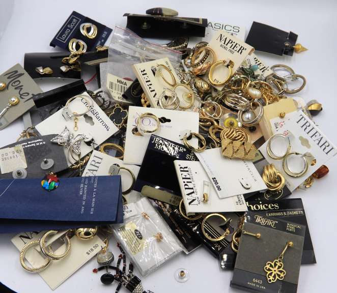 Big Group Lot of Costume Earrings