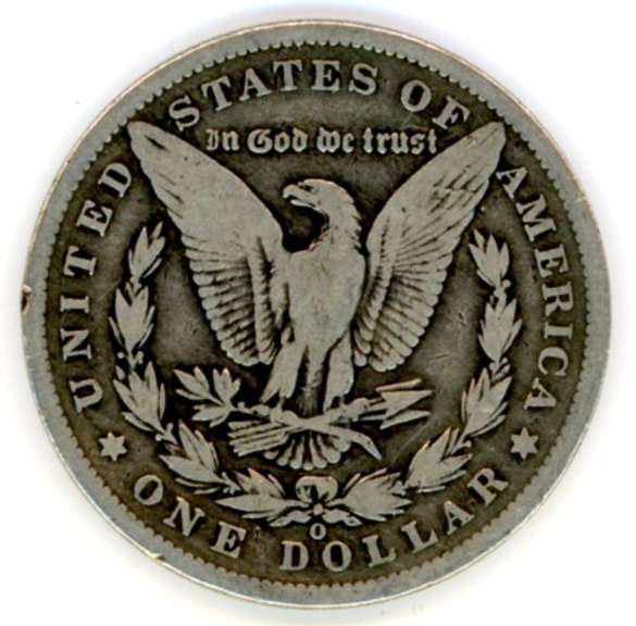 1900-O Morgan Silver Dollar
