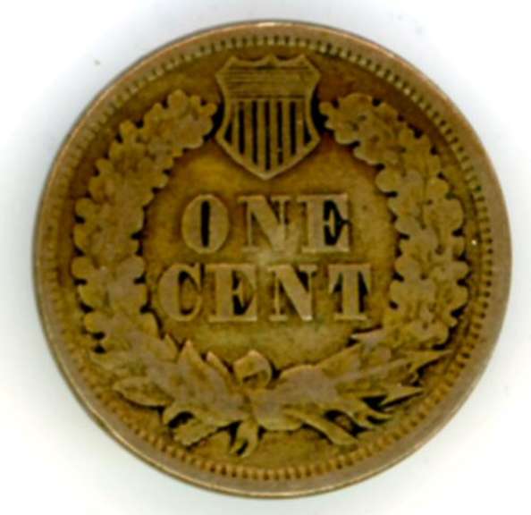 1863 Copper-Nickel Indian Head Cent