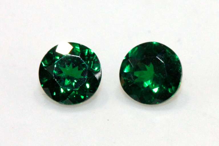 Gem Quality Natural Tsavorite Pair