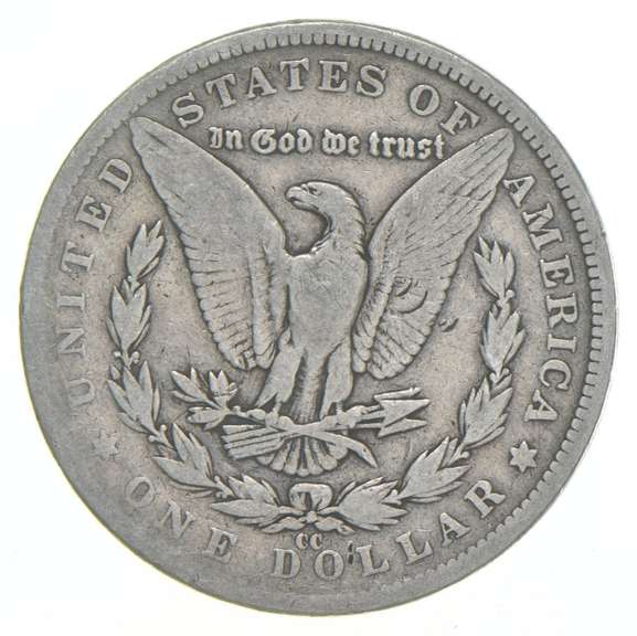 1892-CC Morgan Silver Dollar