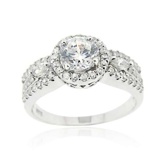 CZ Engagement Ring
