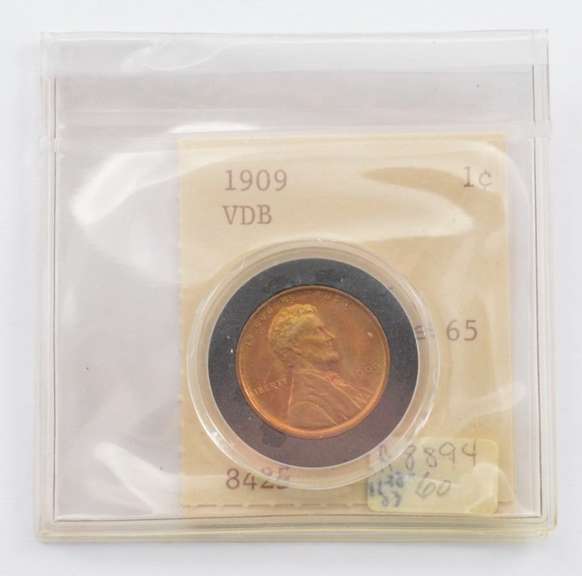 1909 VDB Lincoln Memorial Cent