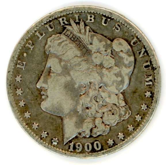 1900-O Morgan Silver Dollar