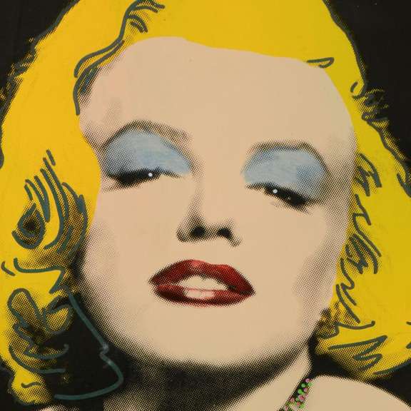 Marilyn Seduction by Steve Kaufman (1960-2010)
