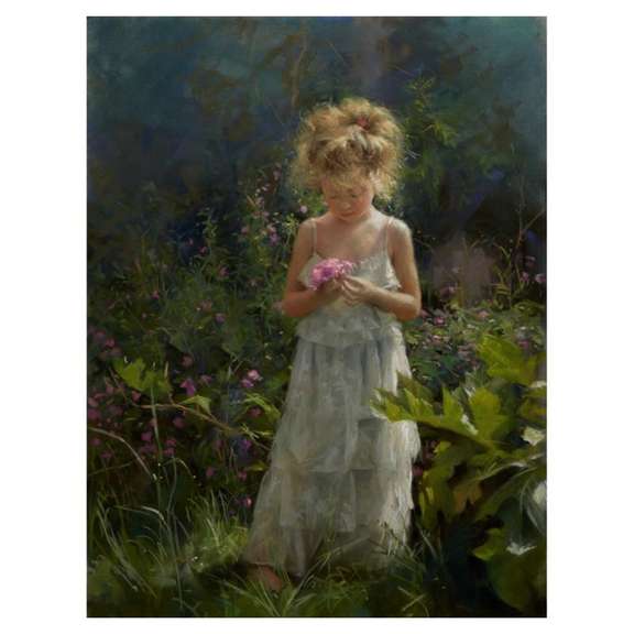 Young Florist by Romero, Vicente