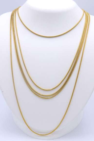 Italian 925 Sterling Silver Popcorn Chain Necklace