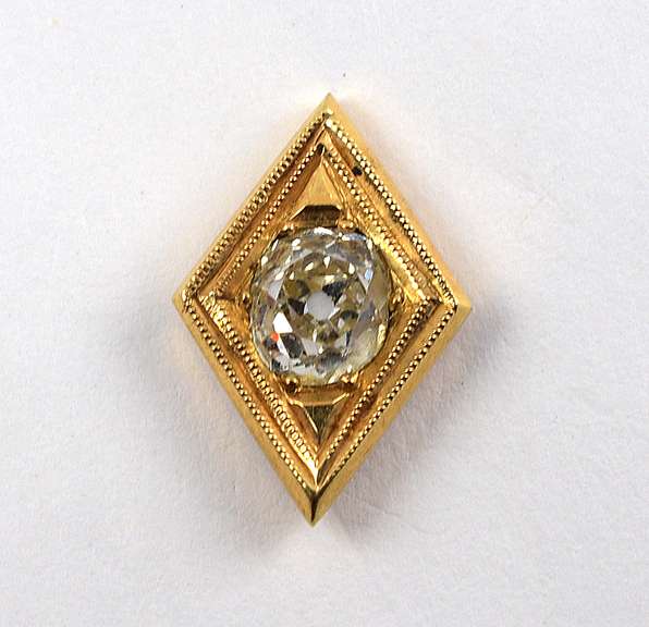 Flashy Diamond Tie Tack