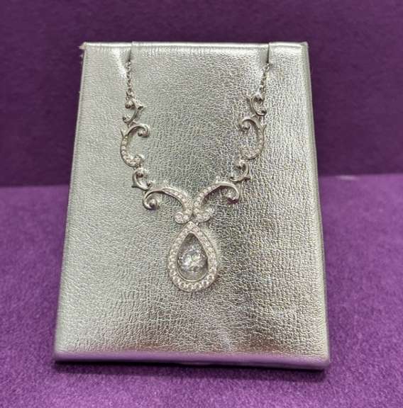 Sterling Silver Large necklace