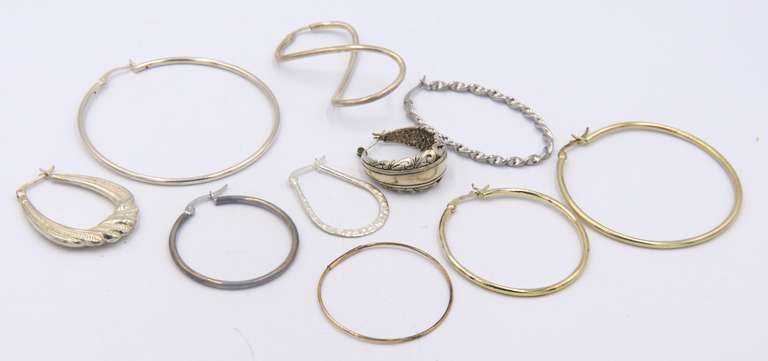 Vintage 925 Sterling Silver Group Lot of Mis Jewelry