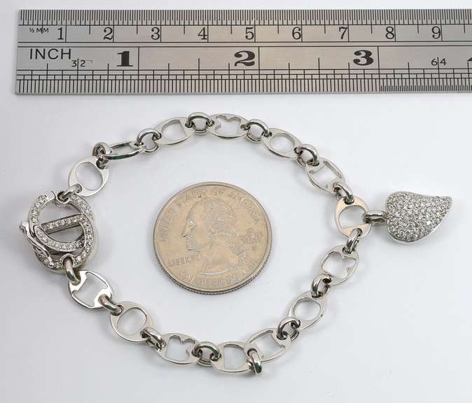 Sweet Dior Diamond Bracelet in 18K WG